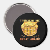 Trumpkin taart maken Thanksgiving weer geweldig!!  Magneet (Voorkant / Achterkant)