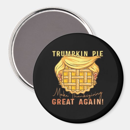 Trumpkin taart maken Thanksgiving weer geweldig!!  Magneet (Voorkant / Achterkant)