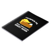 Trumpkin taart maken Thanksgiving weer geweldig Notitieboek (Linkerzijde)