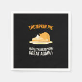 Trumpkin taart maken Thanksgiving weer geweldig po Servet (Voorkant)