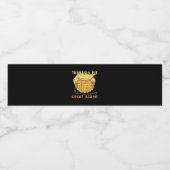 Trumpkin taart maken Thanksgiving weer geweldig!!  Waterfles Etiket (Enkel label)