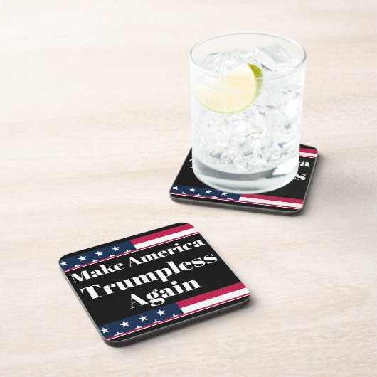 Trumpless Beverage Coaster Bier Onderzetter (Rechterzijde)
