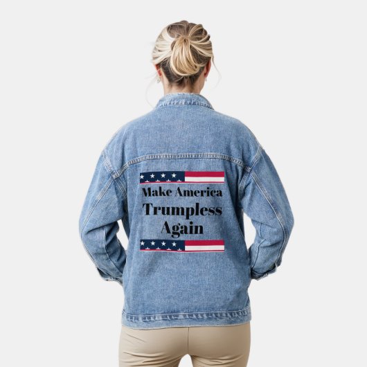 Trumpless Denim Jacket (Model)