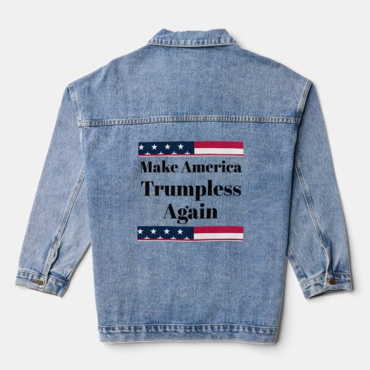 Trumpless Denim Jacket (Achterkant)