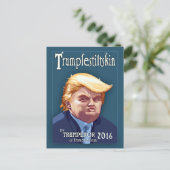 Trumplestillaat Briefkaart (Staand voorkant)