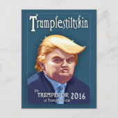 Trumplestillaat Briefkaart (Voorkant)