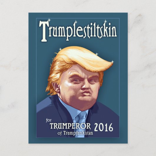 Trumplestillaat Briefkaart (Voorkant)