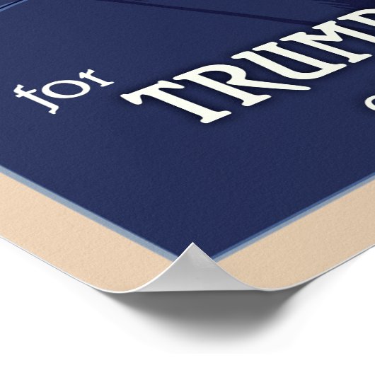 Trumplestillaat Poster (Hoek)