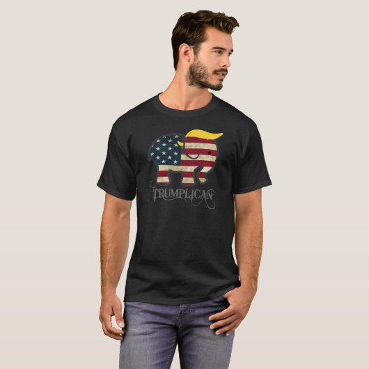 Trumplican-2 T-shirt (Voorkant volledig)