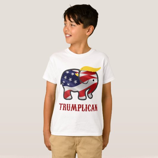 Trumplican-3 T-shirt (Voorkant volledig)