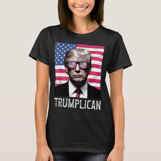 Trumplican Funny Quote Saying Phrase  T-shirt (Voorkant)