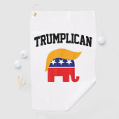 Trumplican Trump-aanhangers Golfhanddoek (Insitu)