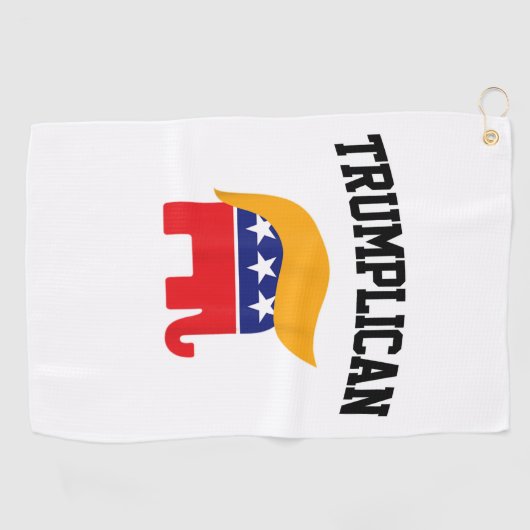 Trumplican Trump-aanhangers Golfhanddoek (Horizontaal)
