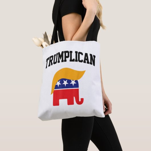 Trumplican Trump-aanhangers Tote Bag (Dichtbij)