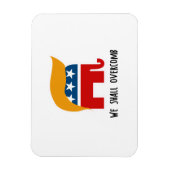 Trumplican - We zullen overhalen Magneet (Verticaal)