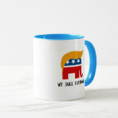 Trumplican - We zullen overhalen Mok (Voorkant rechts)