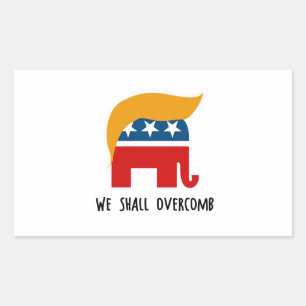 Trumplican - We zullen overhalen Rechthoekige Sticker