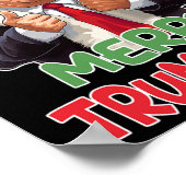 Trumpmas - Kerstman Donald Trump Poster (Hoek)