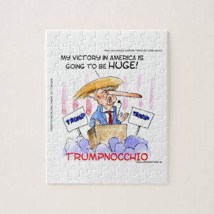 Trumpnocchio Funny Donald Trump Items Legpuzzel
