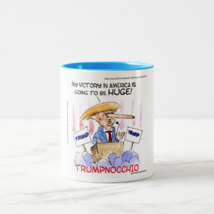 Trumpnocchio Grappige Donald Trump Mok