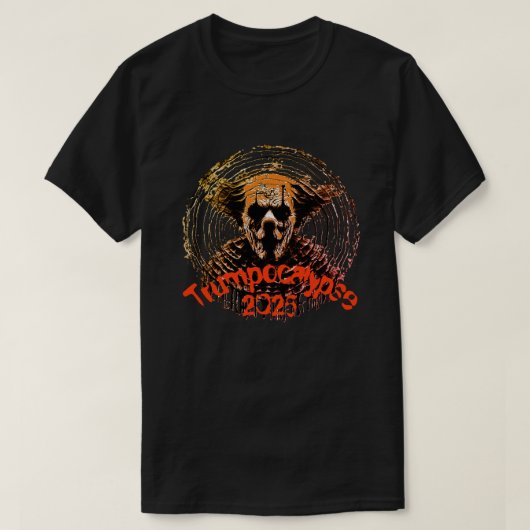Trumpocalyps 2025 t-shirt (Design voorkant)