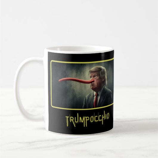 Trumpocchio Mug Koffiemok (Links)
