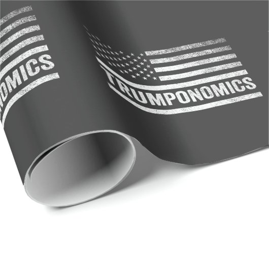 Trumponomics Amerikaanse Verkiezingsvlag Trump Rep Cadeaupapier (Rol Hoek)