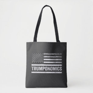 Trumponomics Amerikaanse Verkiezingsvlag Trump Rep Tote Bag