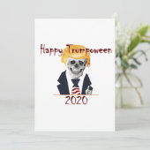 Trumpoween Flat Wenskaart Kaart (Staand voorkant)