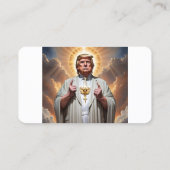 Trumps 10 geboden visitekaartje (Achterkant)