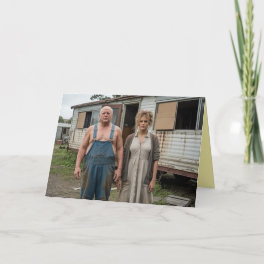 Trumps at Home Greeting Card Feestdagen Kaart (Voorkant)