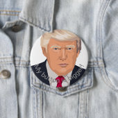 Trump's Bigger Ronde Button 4,0 Cm (In situ)