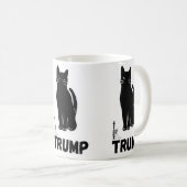 Trumps black cat  mugs koffiemok (Voorkant rechts)