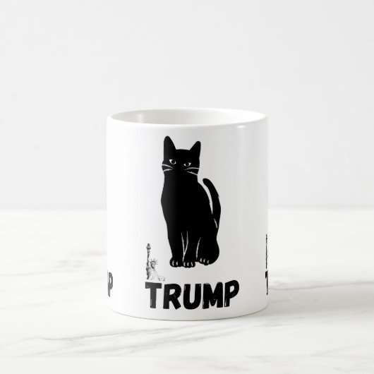 Trumps black cat mugs koffiemok (Center)