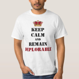 Trump's Crowned Deplorable T-shirt