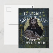 TRUMPS DODE HG FV LF FEESTPARTIJ LEVEN TEE BRIEFKAART (Voorkant / Achterkant)
