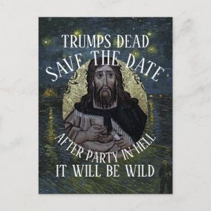 TRUMPS DODE HG FV LF FEESTPARTIJ LEVEN TEE BRIEFKAART