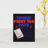 Trumps eerste 100 dagen slechtste presidentsverkie kaart (Gele Bloem)