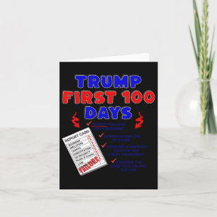 Trumps eerste 100 dagen slechtste presidentsverkie kaart