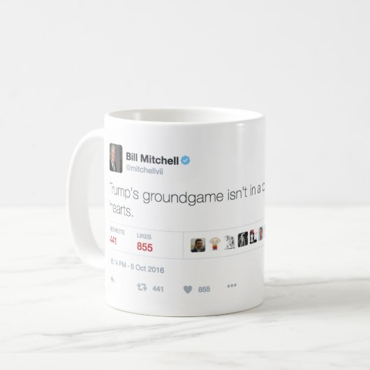 Trump's Groundgame mok (Voorkant links)