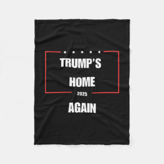 Trump's huis opnieuw 2025 fleece deken