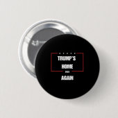 Trump's huis opnieuw 2025 ronde button 5,7 cm (Voorkant /achterkant)