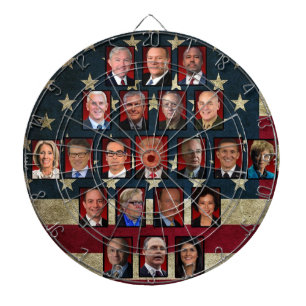 Trump's kabinet van het Witte Huis Dartbord