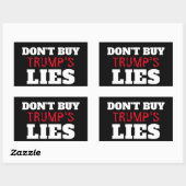 Trump's Lies Sticker (Vel)