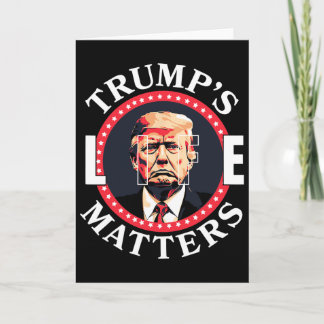 Trump's Life Problems Political Support For Donald Kaart