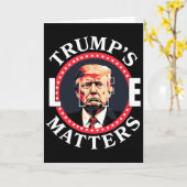 Trump's Life Problems Political Support For Donald Kaart (Gele Bloem)