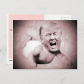 Trump's roze slip Briefkaarten op het President (Voorkant / Achterkant)