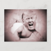 Trump's roze slip Briefkaarten op het President (Voorkant)