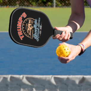 Trump's Sneeuwvlok Verwijderingsdienst Trump 2024 Pickleball Paddle