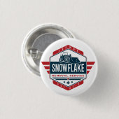 Trump's Snowflake Delete Service Novelty Ronde Button 3,2 Cm (Voorkant /achterkant)